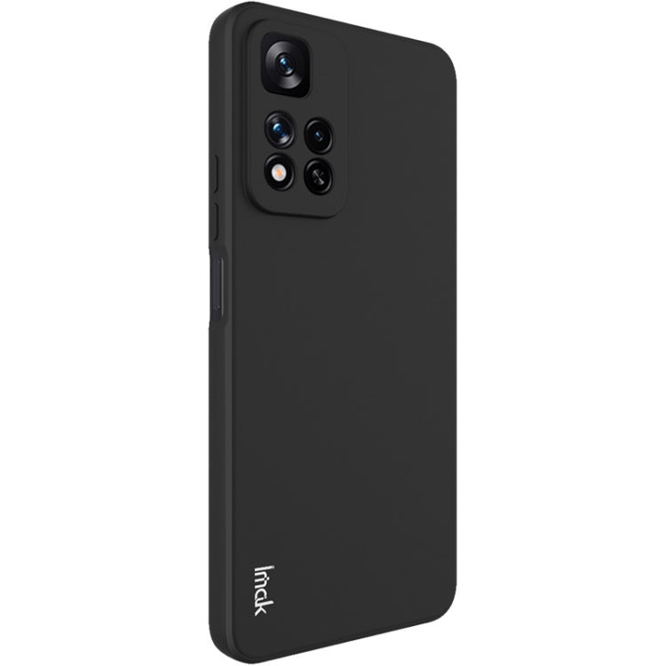 For Xiaomi Redmi Note 11 Pro China / Note 11 Pro+ 5G IMAK UC-4 Series Straight Edge TPU Phone Case(Black) - Xiaomi Cases by imak | Online Shopping UK | buy2fix