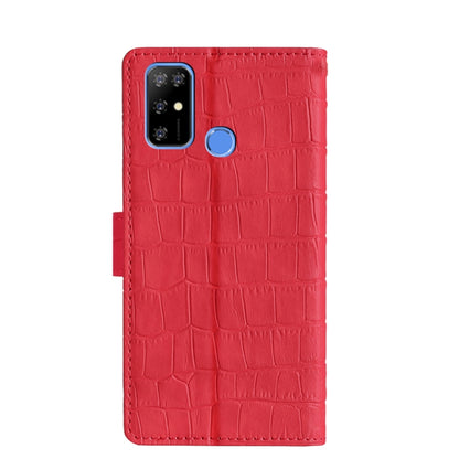 For Doogee X96 Pro Skin Feel Crocodile Magnetic Clasp Leather Phone Case(Red) - Doogee Cases by buy2fix | Online Shopping UK | buy2fix