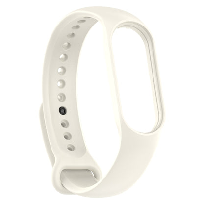 For Xiaomi Mi Band 7 / 7NFC / 6 / 6 NFC / 5 / 5 NFC / Amazfit Band 5 Official Silicone Watch Band(Official White) - Watch Bands by buy2fix | Online Shopping UK | buy2fix