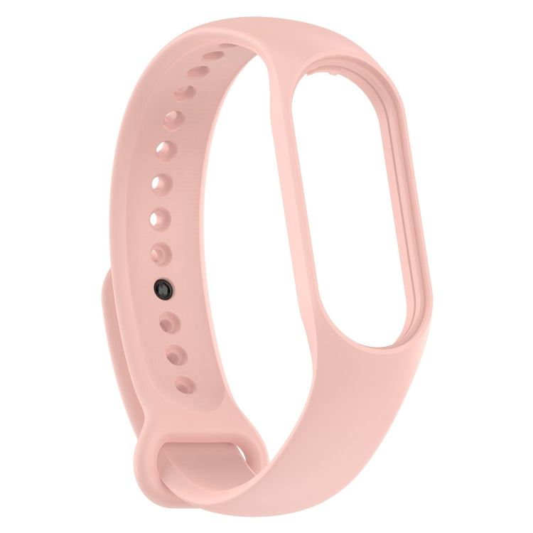 For Xiaomi Mi Band 7 / 7NFC / 6 / 6 NFC / 5 / 5 NFC / Amazfit Band 5 Official Silicone Watch Band(Pink) - Watch Bands by buy2fix | Online Shopping UK | buy2fix