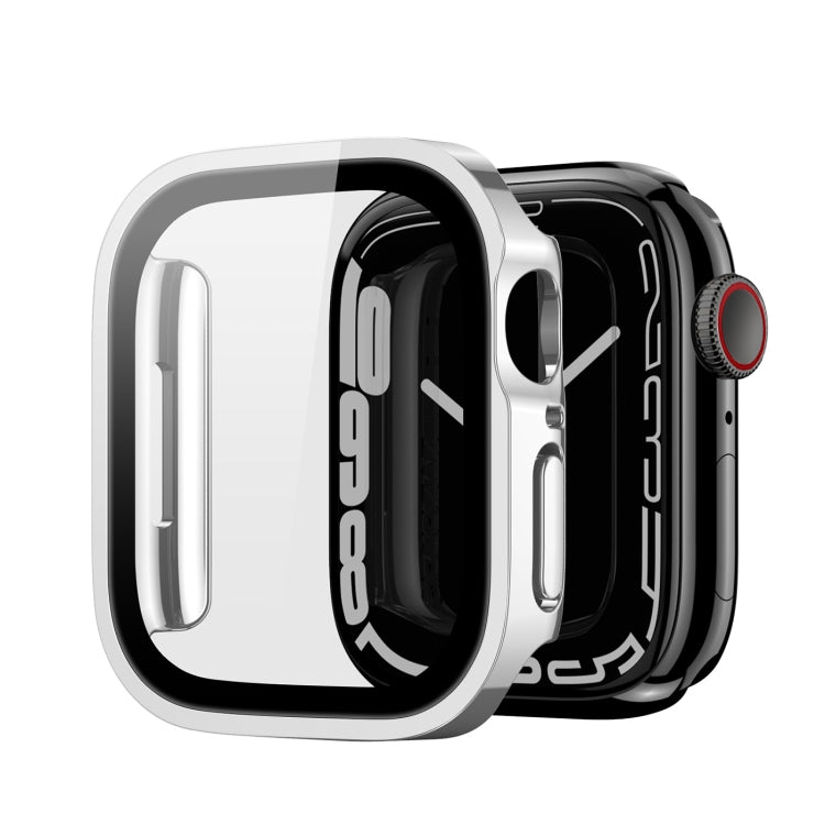 DUX DUCIS Electroplated PC Watch Case For Apple Watch Series 6&SE&5&4 44mm / 3&2&1 42mm(Silver) - Watch Cases by DUX DUCIS | Online Shopping UK | buy2fix