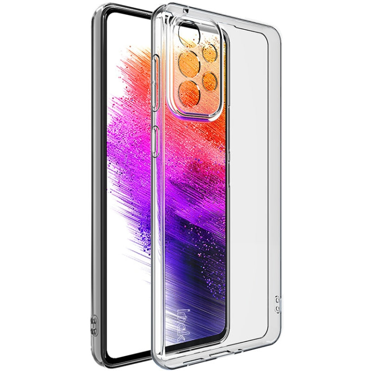 For Samsung Galaxy A73 5G IMAK UX-10 Series Transparent Shockproof TPU Protective Phone Case - Galaxy Phone Cases by imak | Online Shopping UK | buy2fix