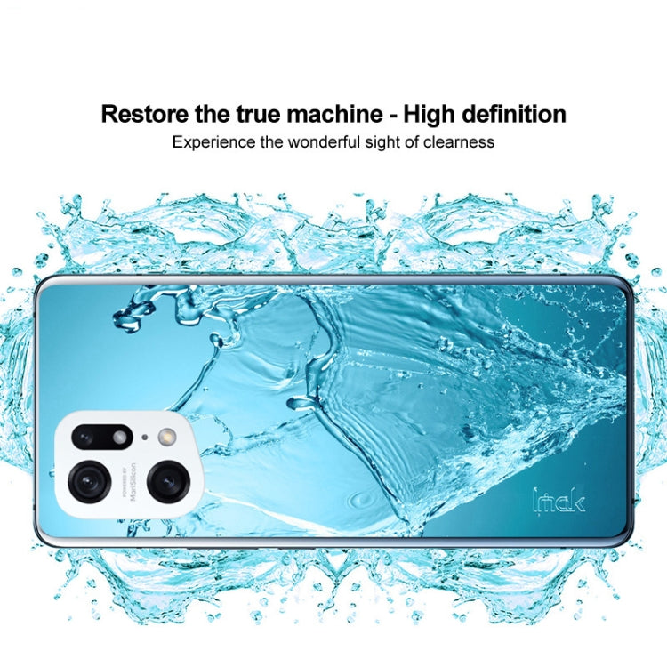 For OPPO Find X5 Pro IMAK UX-5 Series Transparent Shockproof TPU Protective Phone Case - OPPO Cases by imak | Online Shopping UK | buy2fix