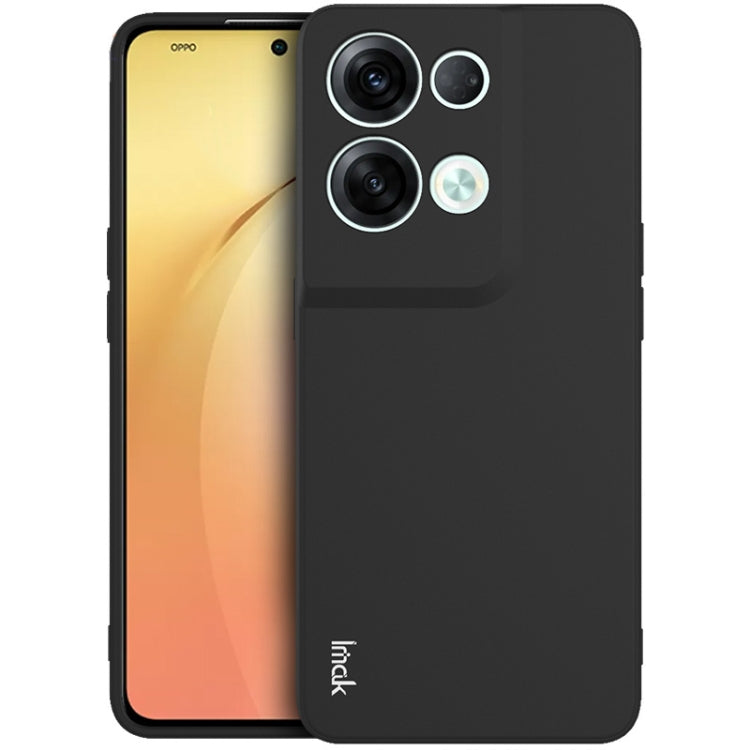 For OPPO Reno8 Pro+ 5G / Reno8 Pro 5G Global IMAK UC-4 Series Straight Edge TPU Soft Protective Case(Black) - OPPO Cases by imak | Online Shopping UK | buy2fix