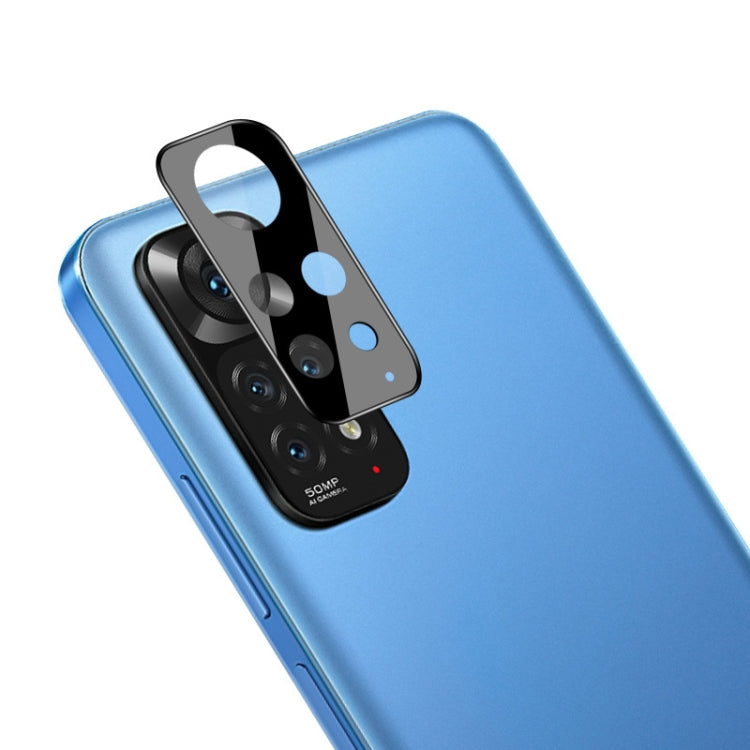 For Xiaomi Redmi Note 11 4G Global IMAK Rear Camera Lens Glass Film Black Version - For Xiaomi by imak | Online Shopping UK | buy2fix