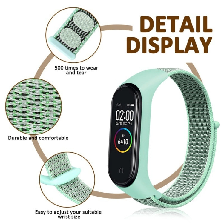 For Xiaomi Mi Band 7 Nylon Weave Watch Band(Cape Blue) - Watch Bands by buy2fix | Online Shopping UK | buy2fix