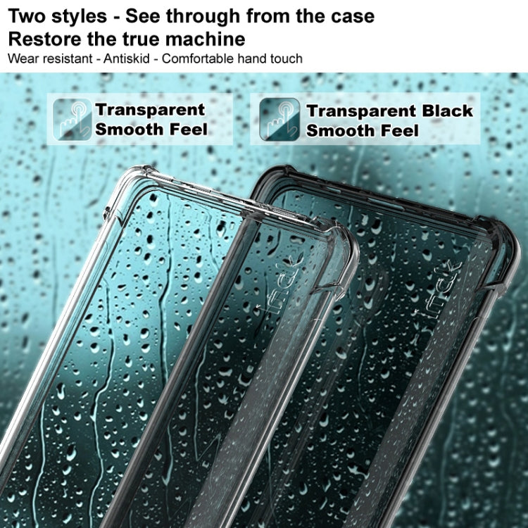 For OPPO Reno8 5G/Reno8 5G Global IMAK All-inclusive Shockproof Airbag TPU Case with Screen Protector (Transparent) - OPPO Cases by imak | Online Shopping UK | buy2fix