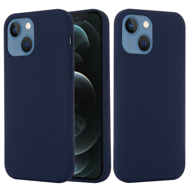 For iPhone 14 Plus Shockproof Silicone Magsafe Case (Navy Blue) - iPhone 14 Plus Cases by buy2fix | Online Shopping UK | buy2fix