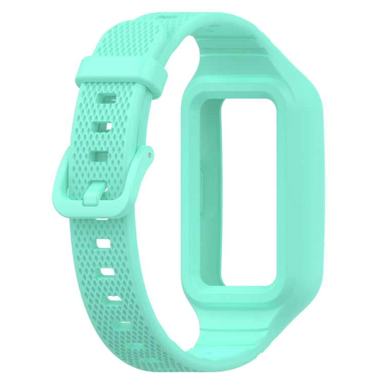 For Huawei Band 8 / Huawei Band 7 / Honor Band 6 Universal Integrated Silicone Watch Band(Water Duck) - Watch Bands by buy2fix | Online Shopping UK | buy2fix