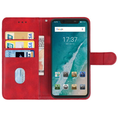 For Blackview BV9600 / BV9600 Pro Leather Phone Case(Red) - More Brand by buy2fix | Online Shopping UK | buy2fix