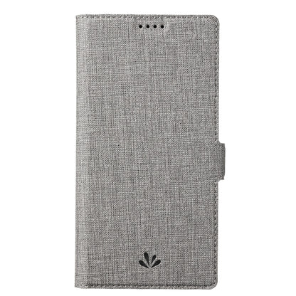 For iPhone 14 Pro Max ViLi K Series Dual-side Buckle Magsafe Leather Phone Case(Grey) - iPhone 14 Pro Max Cases by ViLi | Online Shopping UK | buy2fix