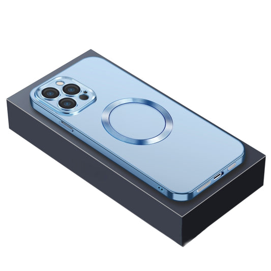 For iPhone 14 Nebula Series MagSafe Phone Case (Sierra Blue) - iPhone 14 Cases by buy2fix | Online Shopping UK | buy2fix