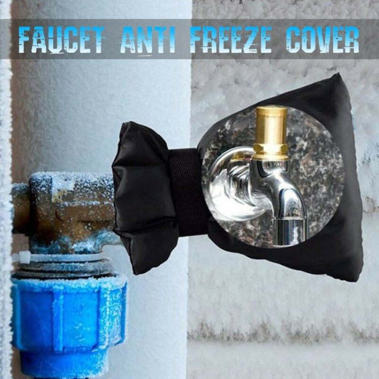 420D Oxford Cloth Outdoor Waterproof Winter Faucet Antifreeze Cover(Orange) - Faucets & Accessories by buy2fix | Online Shopping UK | buy2fix