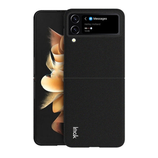 For Samsung Galaxy Z Flip4 imak HC-9 Series Frosted Hard Phone Case(Black) - Galaxy Z Flip4 5G Cases by imak | Online Shopping UK | buy2fix