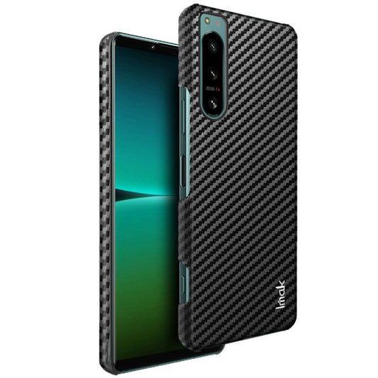 For Sony Xperia 5 IV IMAK Ruiyi Series Carbon Fiber PU + PC Phone Case - Motorola Cases by imak | Online Shopping UK | buy2fix