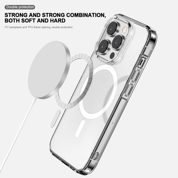 For iPhone 13 Pro Max Aurora Series MagSafe Phone Case(Transparent Black) - iPhone 13 Pro Max Cases by buy2fix | Online Shopping UK | buy2fix