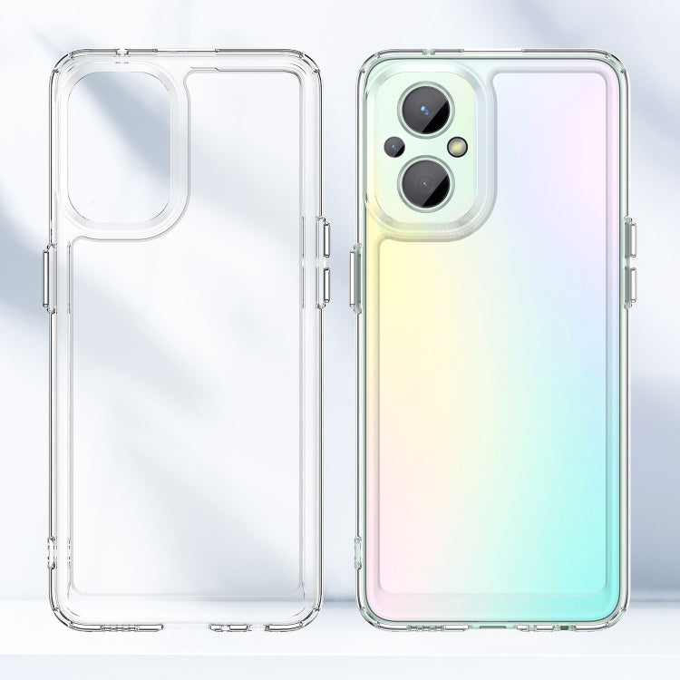 For OPPO A96 5G Candy Series TPU Phone Case(Transparent) - OPPO Cases by buy2fix | Online Shopping UK | buy2fix