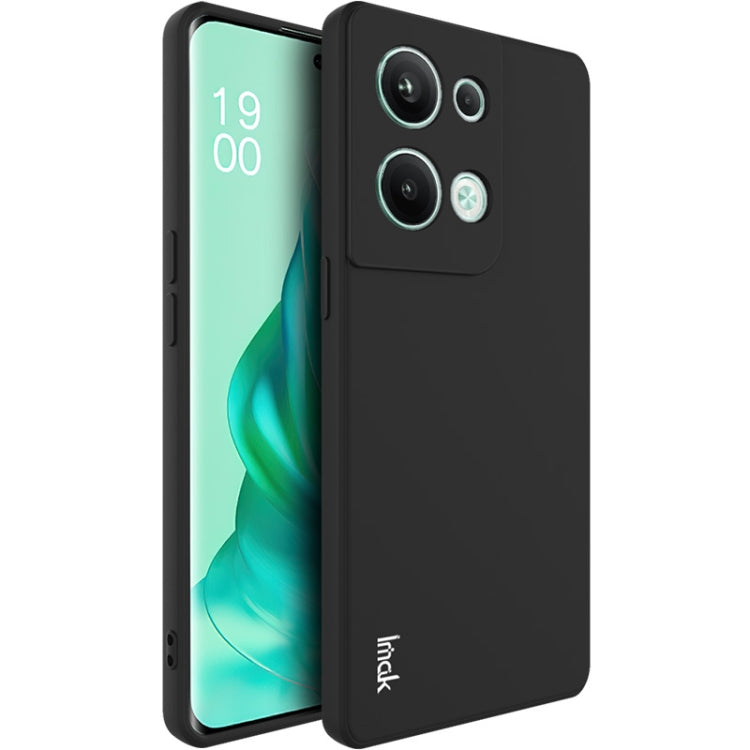 For OPPO OPPO Reno9 Pro+ 5G IMAK UC-4 Series Straight Edge TPU Soft Phone Case(Black) - OPPO Cases by imak | Online Shopping UK | buy2fix