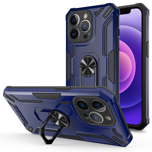 For iPhone 12 Pro Max Warship Armor 2 in 1 Shockproof Phone Case(Royal Blue) - iPhone 12 Pro Max Cases by buy2fix | Online Shopping UK | buy2fix