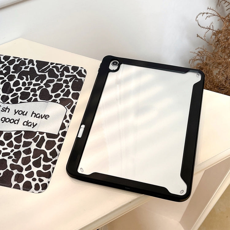 Magnetic Detachable Painted Tablet Leather Case For iPad Air 11 2024 / iPad Pro 11 2022 / 2021 / 2020 / 2018(Black and White Spots) - iPad Pro 11 (2020) Cases by buy2fix | Online Shopping UK | buy2fix