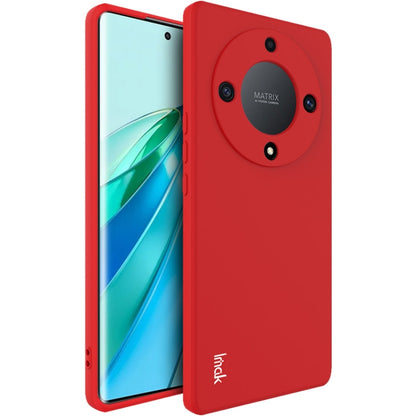 For Honor X9a 5G / Magic5 Lite 5G IMAK UC-4 Series Straight Edge TPU Soft Phone Case(Red) - OnePlus Cases by imak | Online Shopping UK | buy2fix