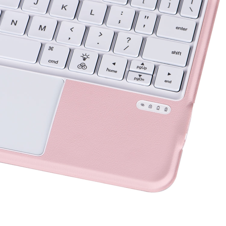 X3125-6 Integrated Thin Magnetic Bluetooth Keyboard Case For iPad Air 2022 / Air 2020 10.9 / Pro 11 2018 / 2020 / 2021 / 2022(Pink) - Universal by buy2fix | Online Shopping UK | buy2fix