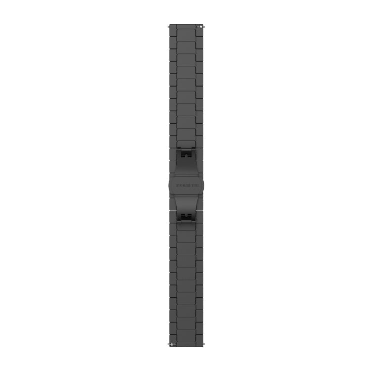 For Honor Watch GS 3i One Bead Steel Watch Band(Black) - Watch Bands by buy2fix | Online Shopping UK | buy2fix