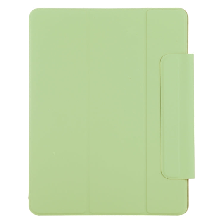 For iPad Air 13 2024 / Pro 12.9 2020 Active Buckle Magnetic PU Leather Tablet Case With Holder & Sleep / Wake-up Function(Light Green) - iPad Pro 12.9 (2020) Cases by buy2fix | Online Shopping UK | buy2fix