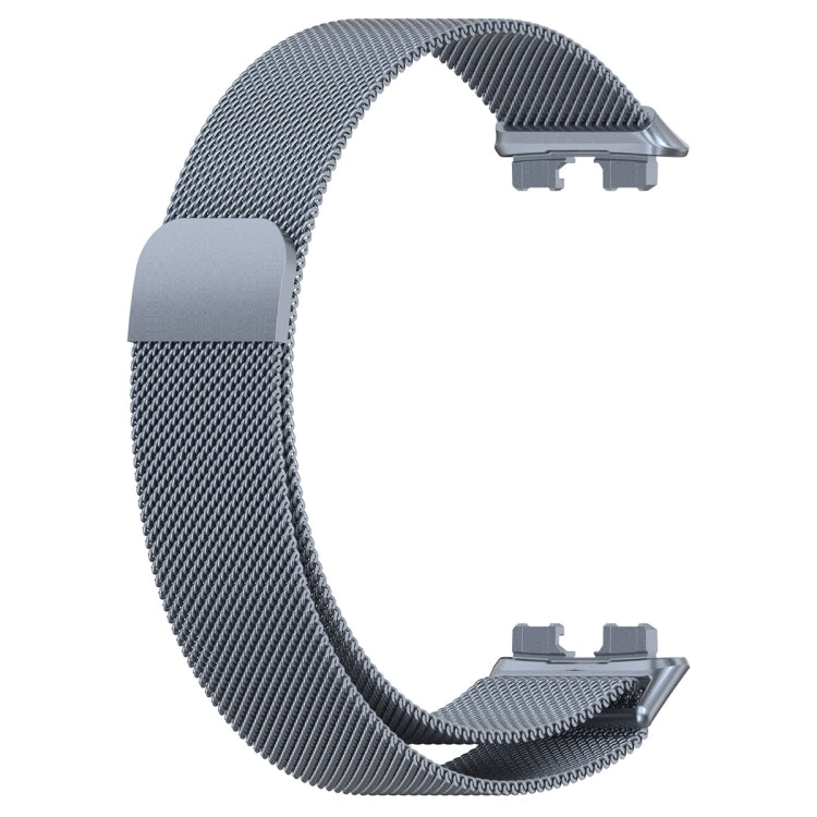 For Huawei Band 8 Milanese Metal Watch Band(Space Grey) - Watch Bands by buy2fix | Online Shopping UK | buy2fix