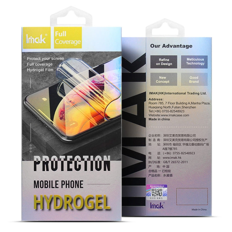 For OnePlus Ace 2 / 11R 5G 2pcs imak Curved Full Screen Hydrogel Film Protector - Others by imak | Online Shopping UK | buy2fix