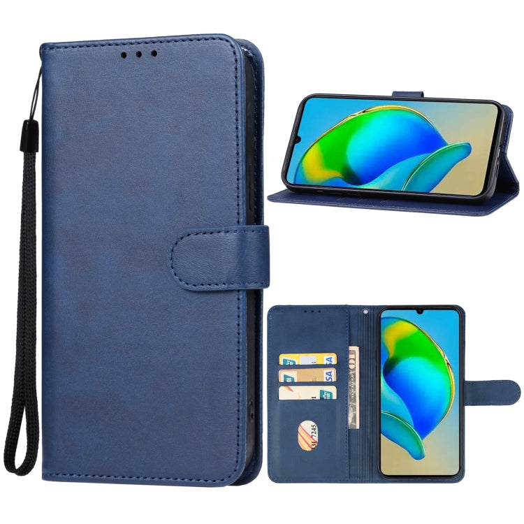 For ZTE Blade V41 Smart Leather Phone Case(Blue) - ZTE Cases by buy2fix | Online Shopping UK | buy2fix