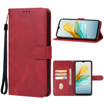 For ZTE Blade A53+ Leather Phone Case(Red) - ZTE Cases by buy2fix | Online Shopping UK | buy2fix