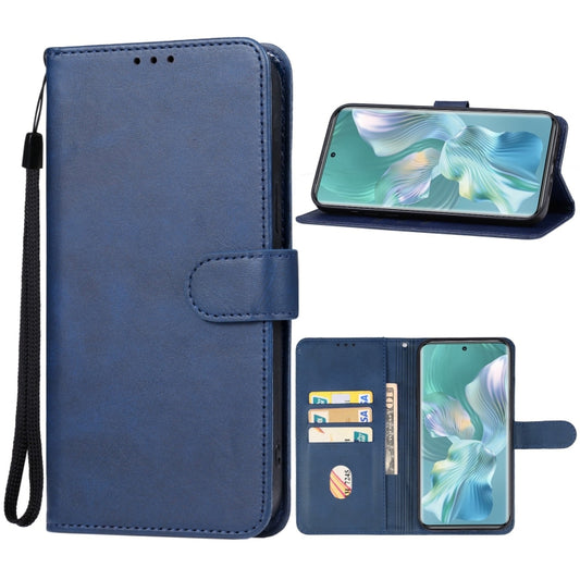 For Honor 90 Leather Phone Case(Blue) - Honor Cases by buy2fix | Online Shopping UK | buy2fix