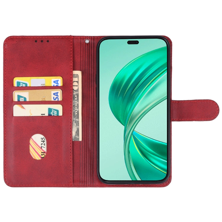 Honor X8b Leather Phone Case(Red) - Honor Cases by buy2fix | Online Shopping UK | buy2fix