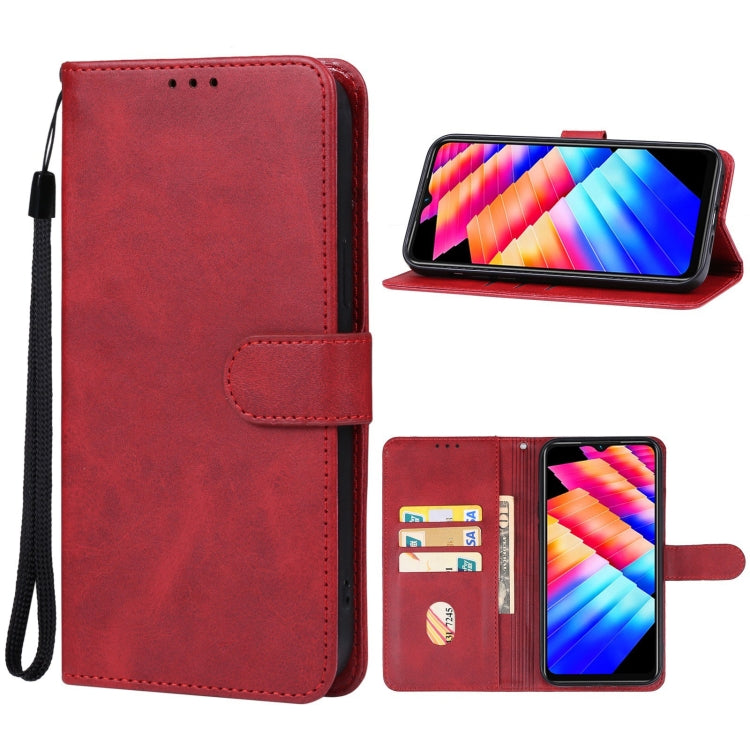 For Infinix Note 30i Leather Phone Case(Red) - Infinix Cases by buy2fix | Online Shopping UK | buy2fix