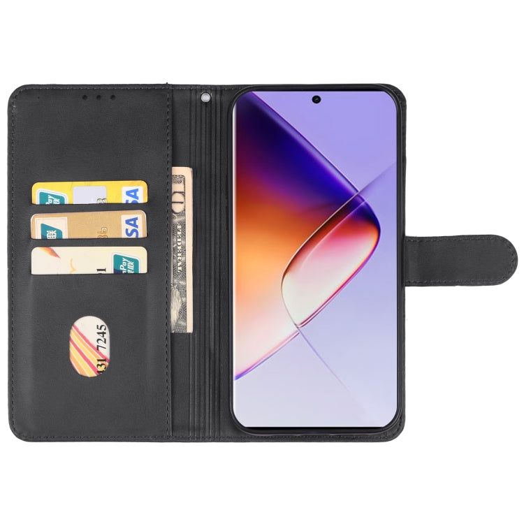 For Infinix Note 40 Pro+ 5G Leather Phone Case(Black) - Infinix Cases by buy2fix | Online Shopping UK | buy2fix