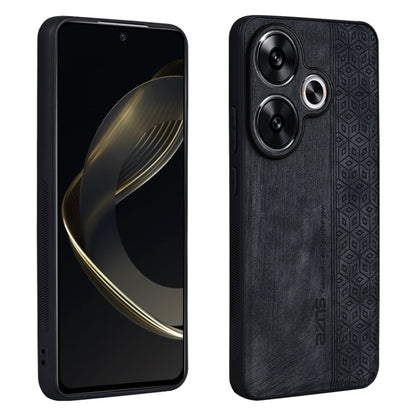 For Xiaomi Redmi Turbo 3 AZNS 3D Embossed Skin Feel Phone Case(Black) - Xiaomi Cases by AZNS | Online Shopping UK | buy2fix