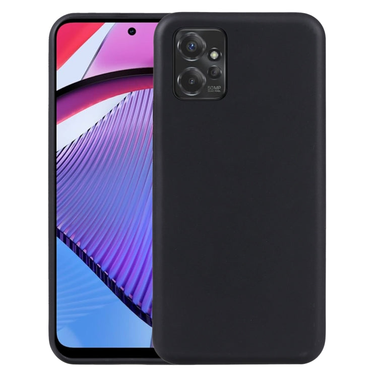 For Motorola Moto G Power 5G 2024 TPU Phone Case(Black) - Motorola Cases by buy2fix | Online Shopping UK | buy2fix