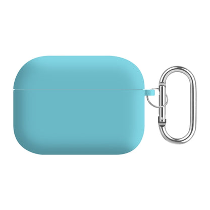 For AirPods Pro 2 PC Lining Silicone Bluetooth Earphone Protective Case(Ice Blue) - For AirPods Pro 2 by buy2fix | Online Shopping UK | buy2fix