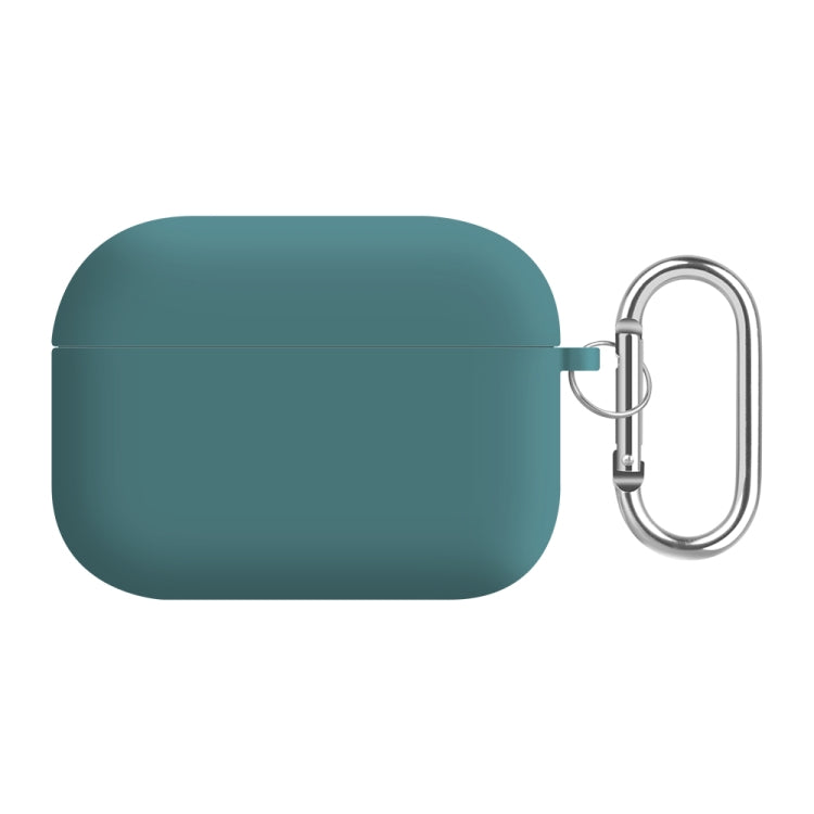 For AirPods 3 PC Lining Silicone Bluetooth Earphone Protective Case(Pine Needle Green) - For AirPods 3 by buy2fix | Online Shopping UK | buy2fix