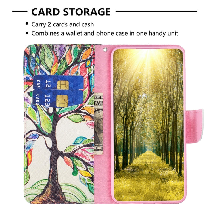 For Xiaomi Redmi K70 / K70 Pro Colored Drawing Pattern Leather Phone Case(Tree Life) - K70 Pro Cases by buy2fix | Online Shopping UK | buy2fix