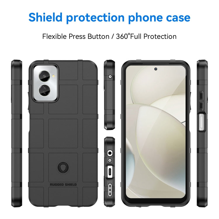 For Motorola Moto G Power 2024 Full Coverage Shockproof TPU Phone Case(Black) - Motorola Cases by buy2fix | Online Shopping UK | buy2fix