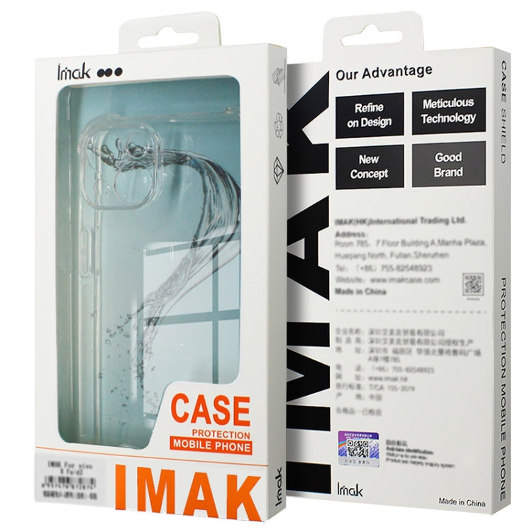 For Xiaomi 14 Ultra 5G imak Shockproof Airbag TPU Phone Case(Transparent) - 14 Ultra Cases by imak | Online Shopping UK | buy2fix