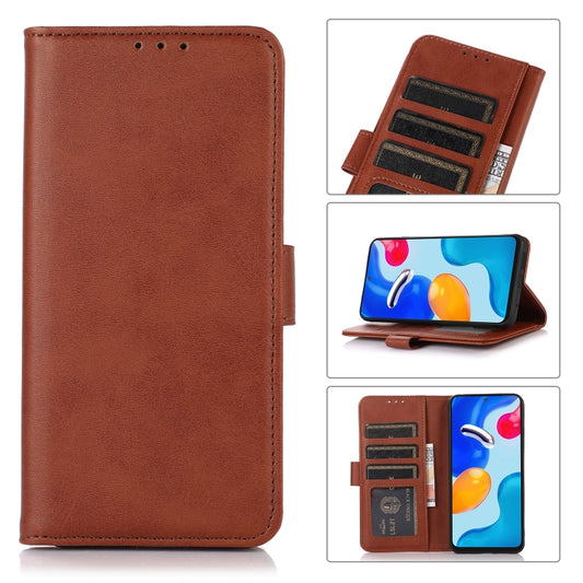 For iPhone 16 Plus Cow Texture Leather Phone Case(Brown) - iPhone 16 Plus Cases by buy2fix | Online Shopping UK | buy2fix