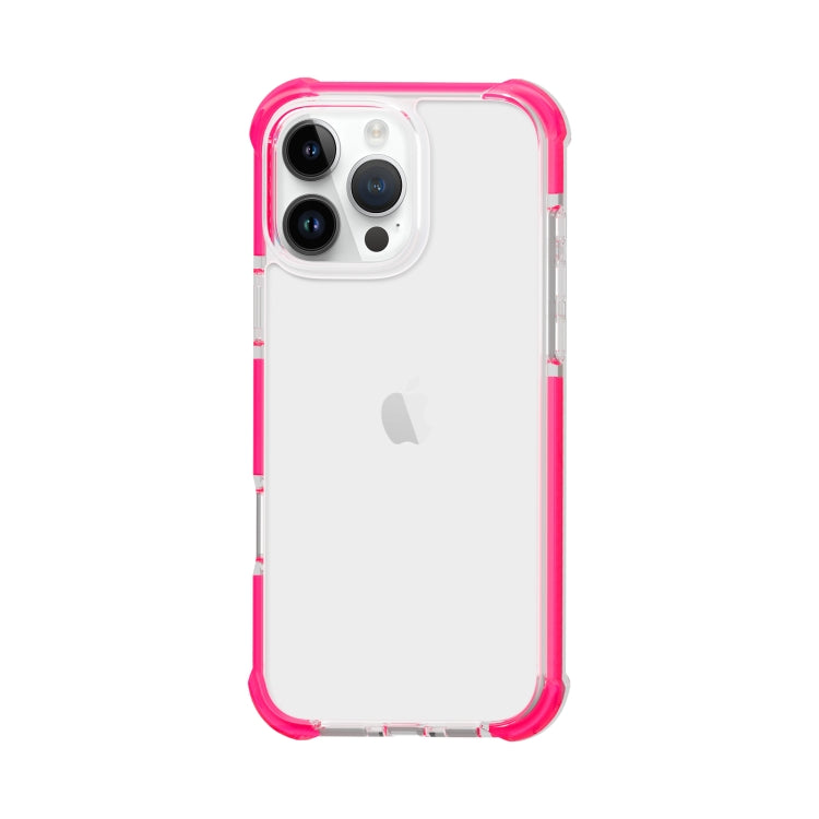 For iPhone 16 Pro Max Four-corner Shockproof TPU + Acrylic Phone Case(Pink) - iPhone 16 Pro Max Cases by buy2fix | Online Shopping UK | buy2fix