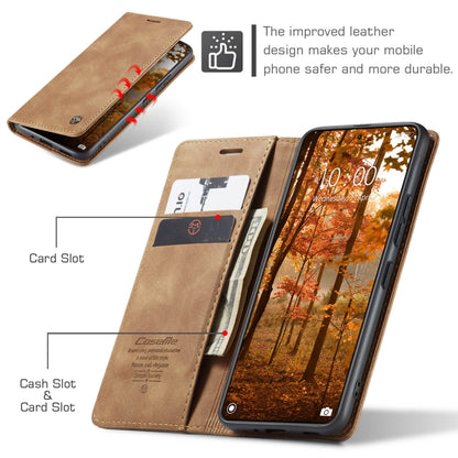 For Xiaomi 14 Pro CaseMe 013 Multifunctional Horizontal Flip Leather Phone Case(Brown) - 14 Pro Cases by CaseMe | Online Shopping UK | buy2fix