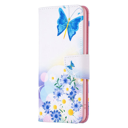 For iPhone 16 Pro Max Colored Drawing Pattern Leather Phone Case(Butterfly Love) - iPhone 16 Pro Max Cases by buy2fix | Online Shopping UK | buy2fix