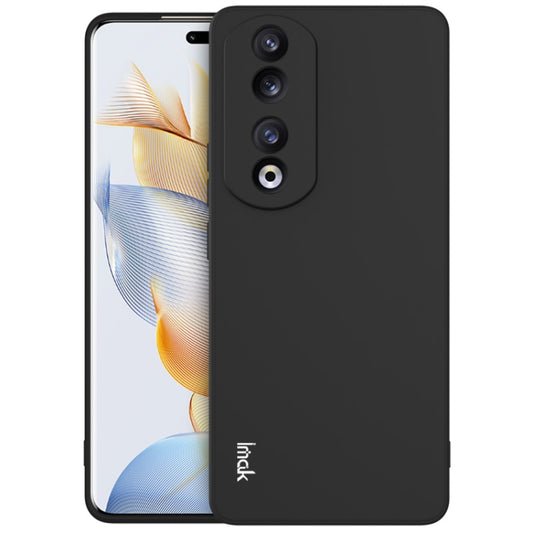 For Honor 90 Pro 5G imak UC-4 Series Straight Edge TPU Phone Case(Black) - Honor Cases by imak | Online Shopping UK | buy2fix