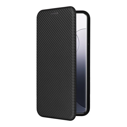 For Xiaomi 14 Pro Carbon Fiber Texture Flip Leather Phone Case(Black) - 14 Pro Cases by buy2fix | Online Shopping UK | buy2fix