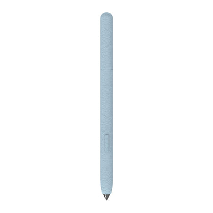 For Samsung Galaxy Tab S6 Lite LOVE MEI Frosted Leather Texture Silicone Protective Pen Case(Blue) - Pencil Accessories by LOVE MEI | Online Shopping UK | buy2fix